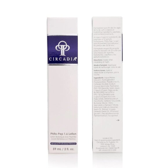 Skincare Circadia Phito-pep 1.6 Lotion 2 oz  Help maintain skin’s peak condition - Picture 2 of 3